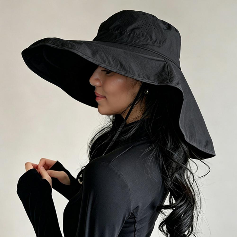 Hat Floppy Wide - Sombrero de Protección Facial Completa con