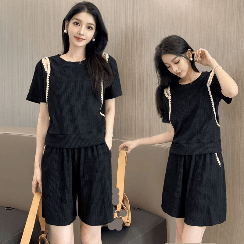 Blouse Off Shoulder - Conjunto de dos piezas de camisetas