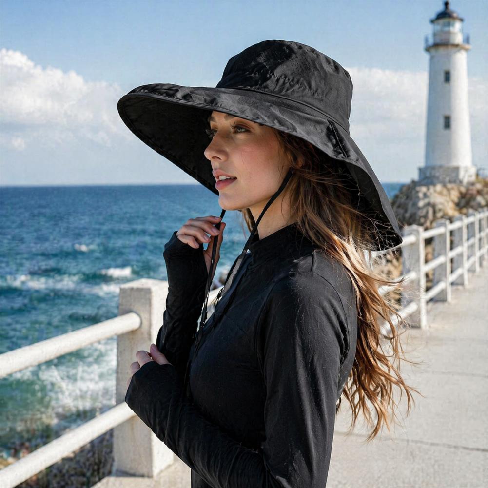 Hat Floppy Wide - Sombrero de pesca de malla transpirable