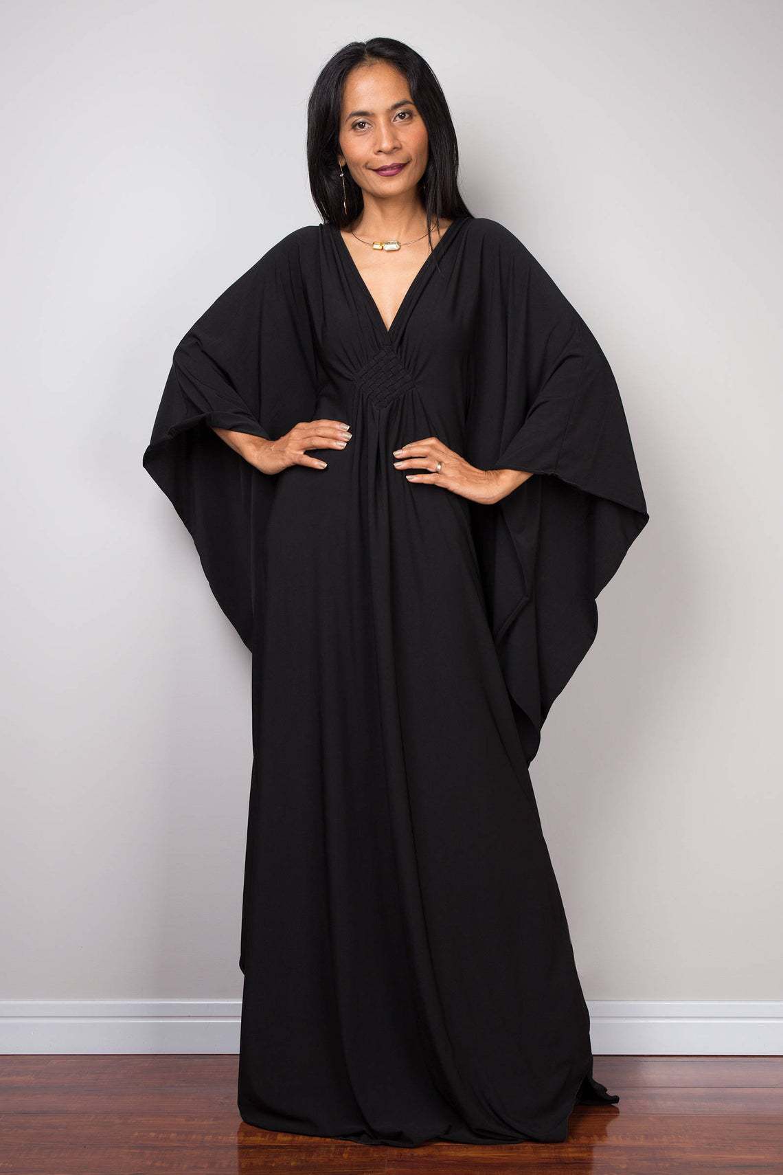 Cover Up Kaftan - Vestidos Kaftán de Playa para Mujer,