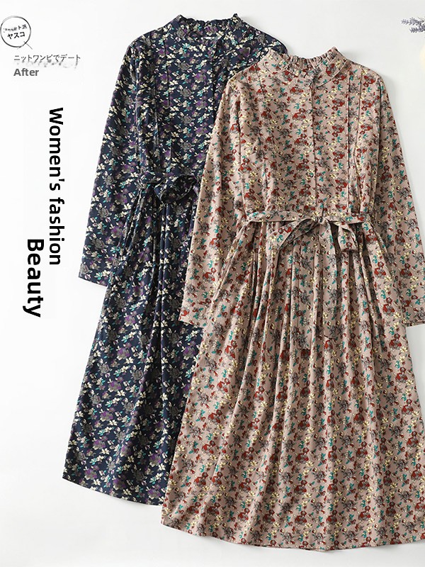 Midi Skirt Floral - Elegante Vestido Midi con Estampado Floral