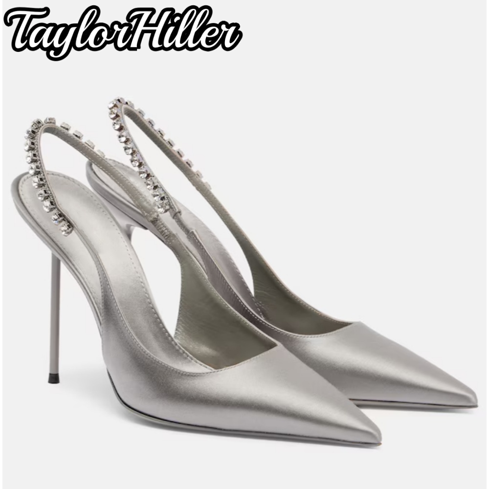 Sandal Strappy Heeled - Sandalias de Tacón Alto con Tiras