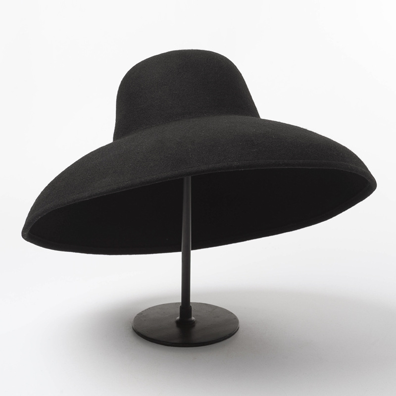 Sombrero de fieltro de lana de - Hat Floppy Wide reseña y precio