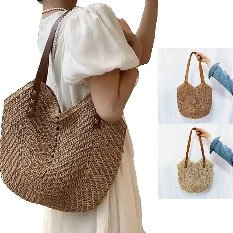 Bolso de mano de verano 2026,  - Crochet Bag Raffia reseña y precio