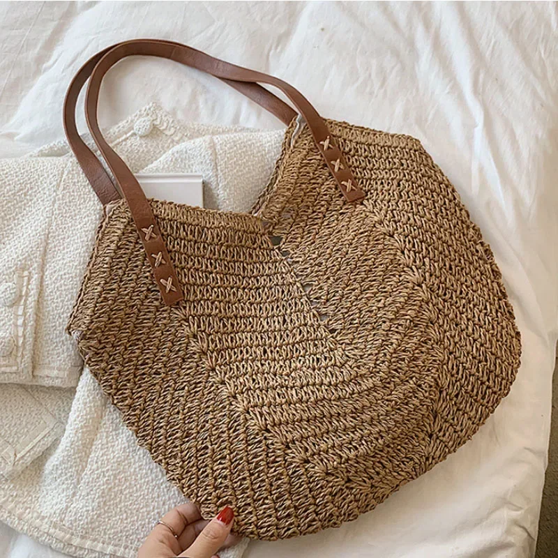 Bolso de mano de verano 2026,  - Crochet Bag Raffia reseña y precio