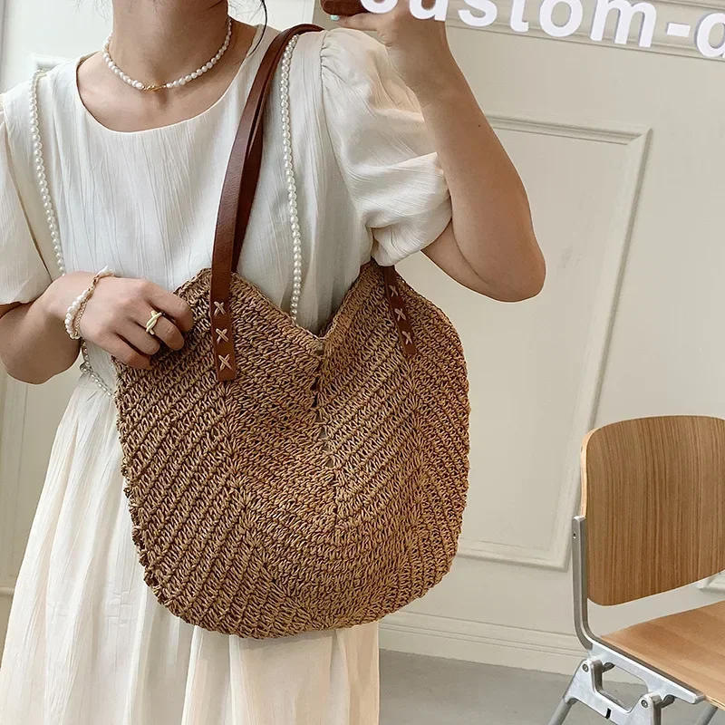 Bolso de mano de verano 2026,  - Crochet Bag Raffia reseña y precio