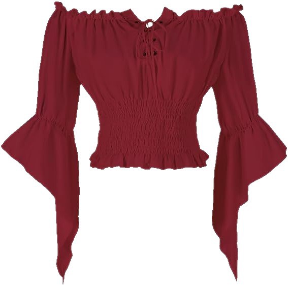 Atuendo Aristocrático Medieval - Blouse Off Shoulder reseña y precio