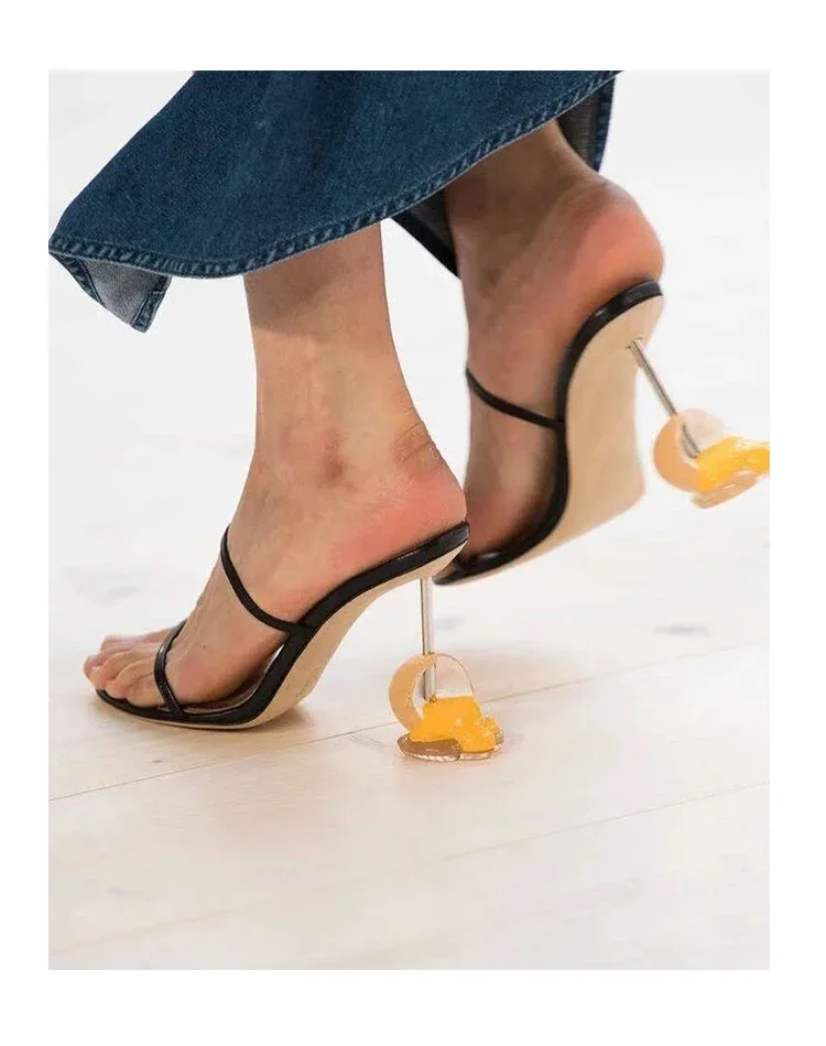 Sandalias de tiras de verano P - Sandal Strappy Heeled reseña y precio