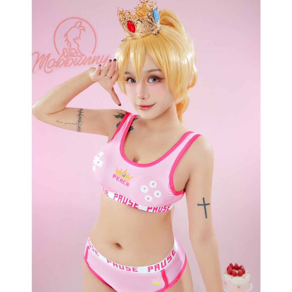 MOBBUNNY-Camiseta sin mangas d - Bralette Triangle Set reseña y precio