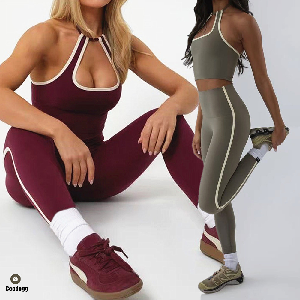 Top halter deportivo para muje - Bralette Triangle Set reseña y precio