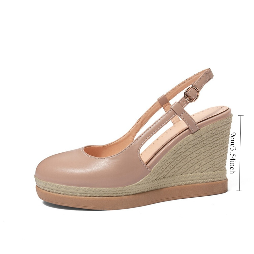 Sandalias de cuña con correa e - Wedge Espadrille Women reseña y precio