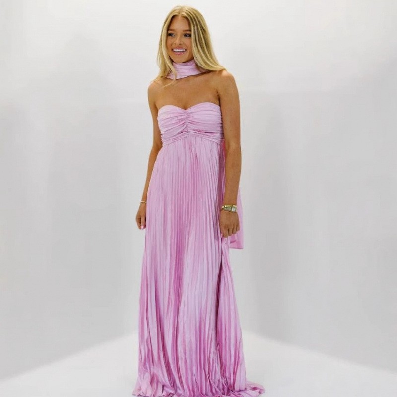 Vestido de Invitada de Boda El - Maxi Dress Halter reseña y precio
