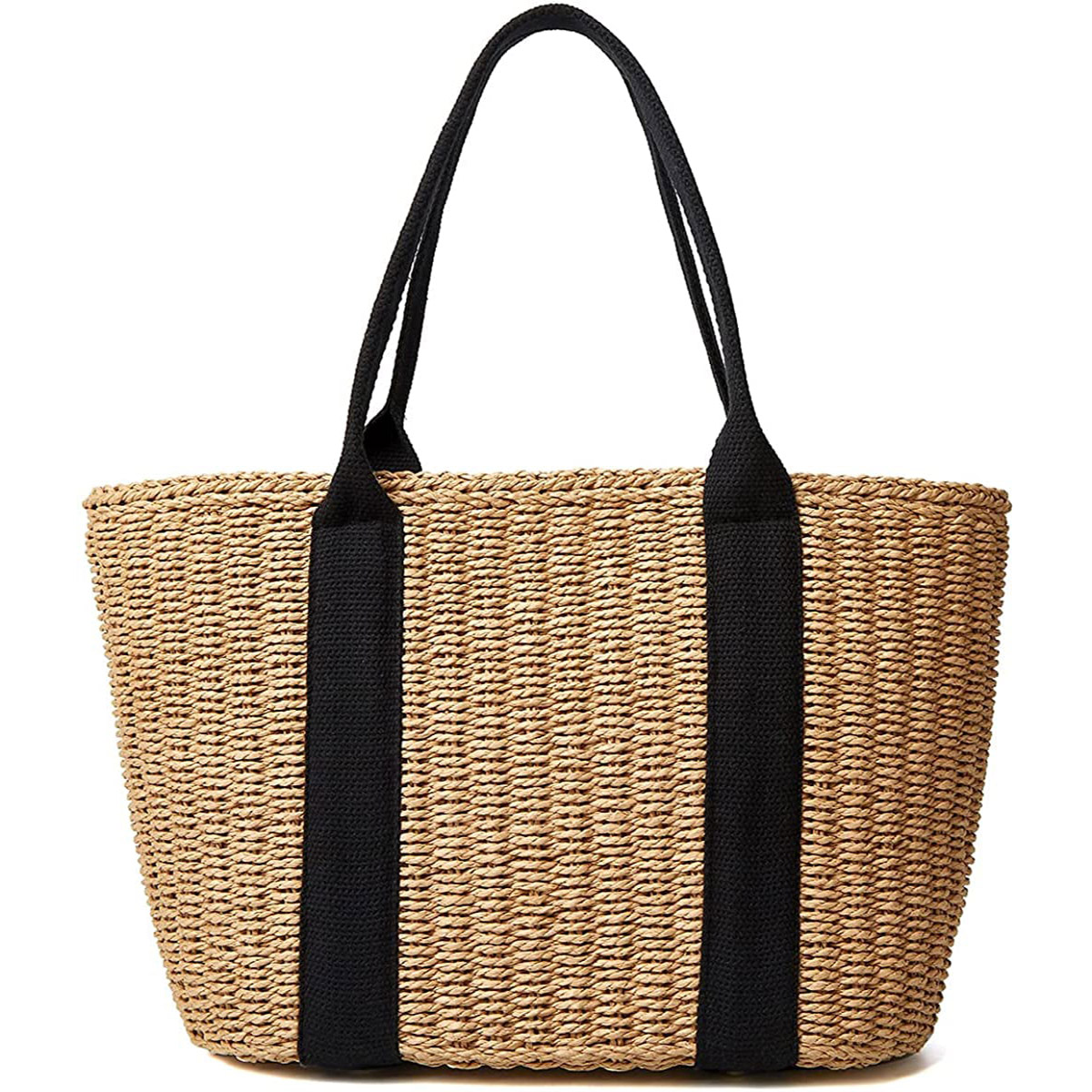 Bolso de mano de paja de ratán - Crochet Bag Raffia reseña y precio