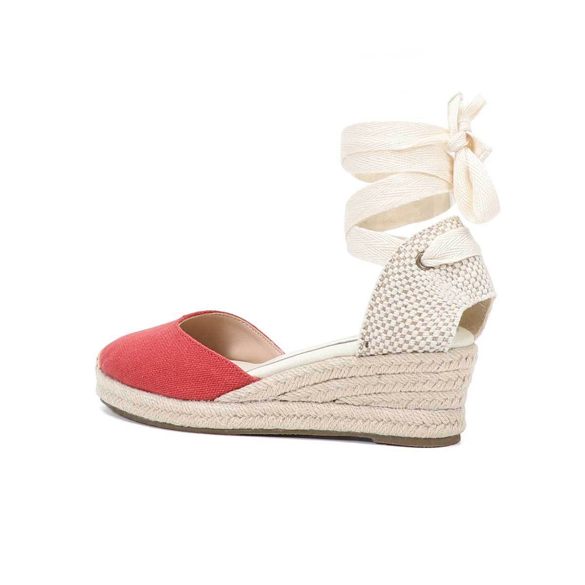 Sandalias de cuña con cordones - Wedge Espadrille Women reseña y precio