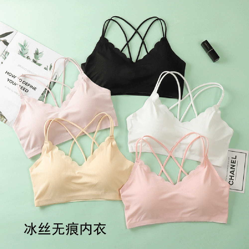 Lencería deportiva sin costura - Bralette Triangle Set reseña y precio