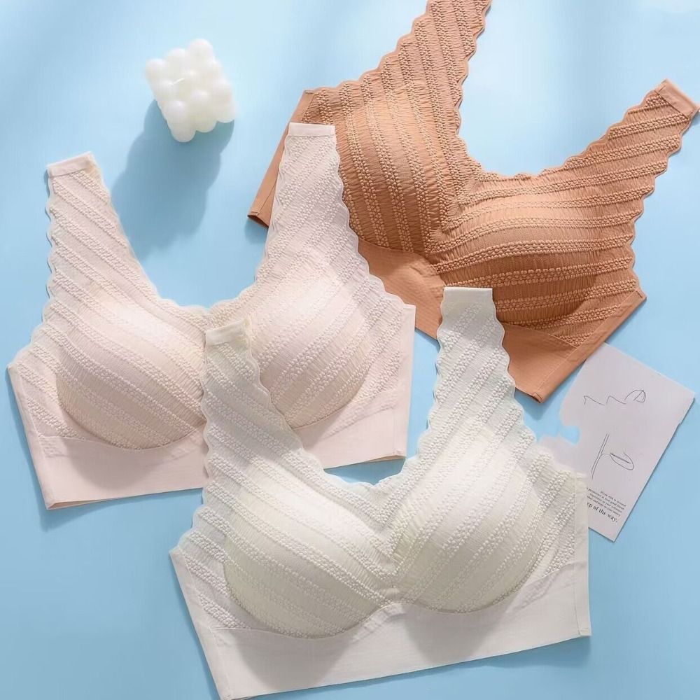 Sujetador de encaje burbuja si - Bralette Triangle Set reseña y precio