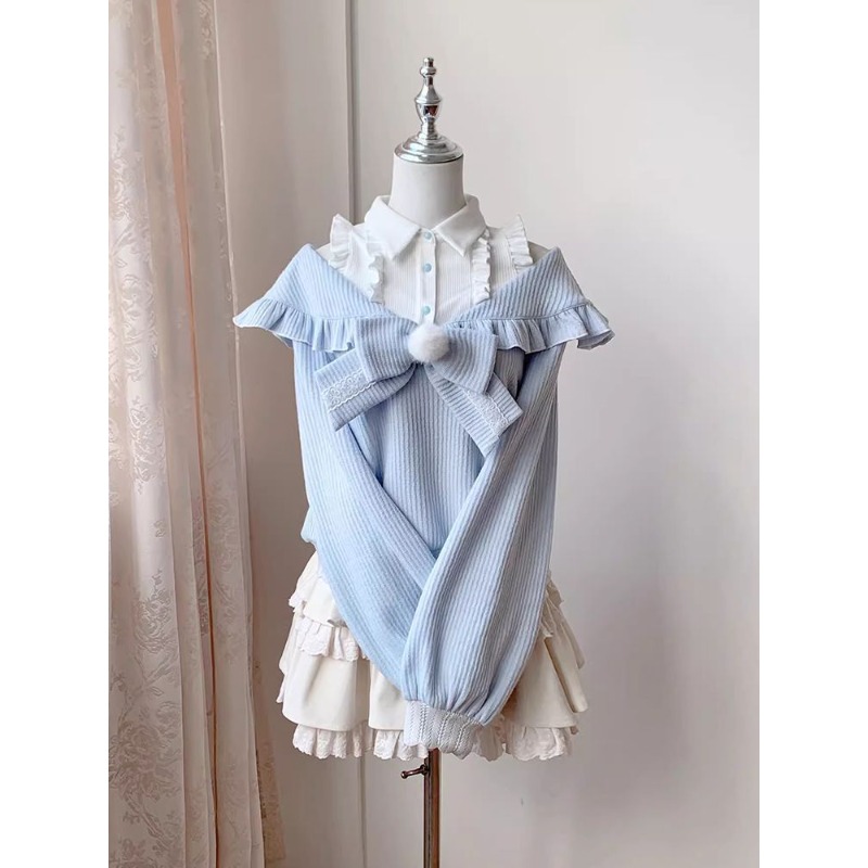 Conjunto de 2 Piezas Kawaii So - Blouse Off Shoulder reseña y precio