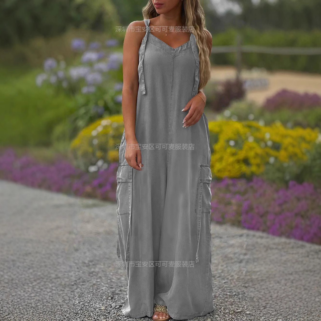 Mono holgado de verano, mono i - Jumpsuit Linen Relaxed reseña y precio