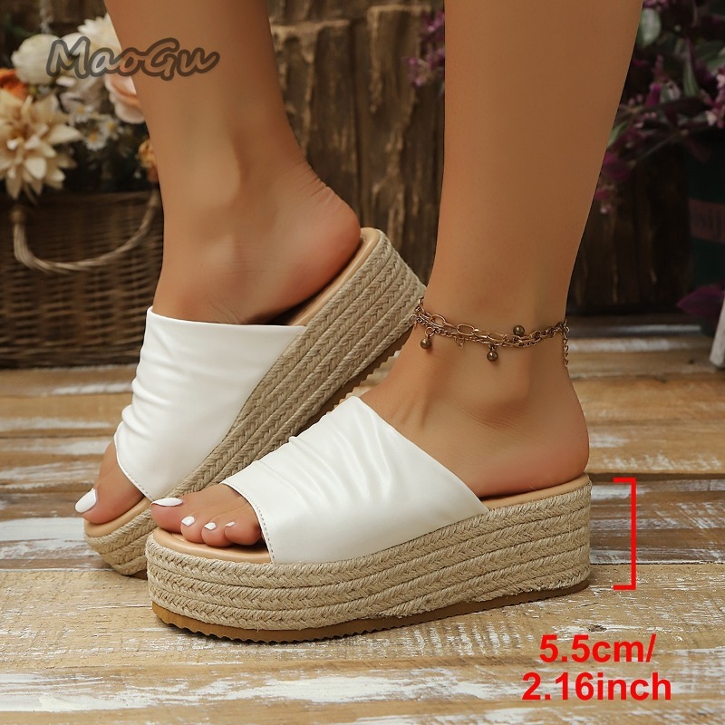 Sandalias de cuña con platafor - Wedge Espadrille Women reseña y precio