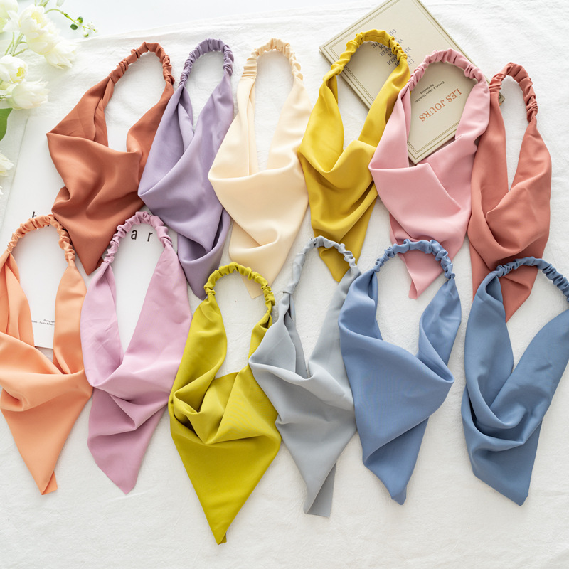 Pañuelo triangular de encaje d - Headband Summer Knit reseña y precio