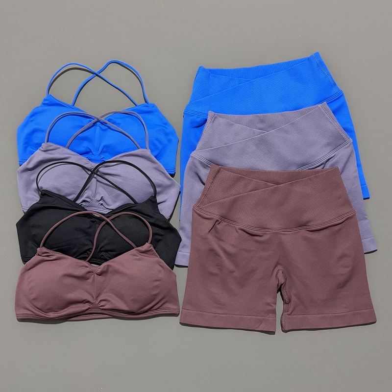Conjunto de gimnasio de visión - Crop Top Crochet reseña y precio