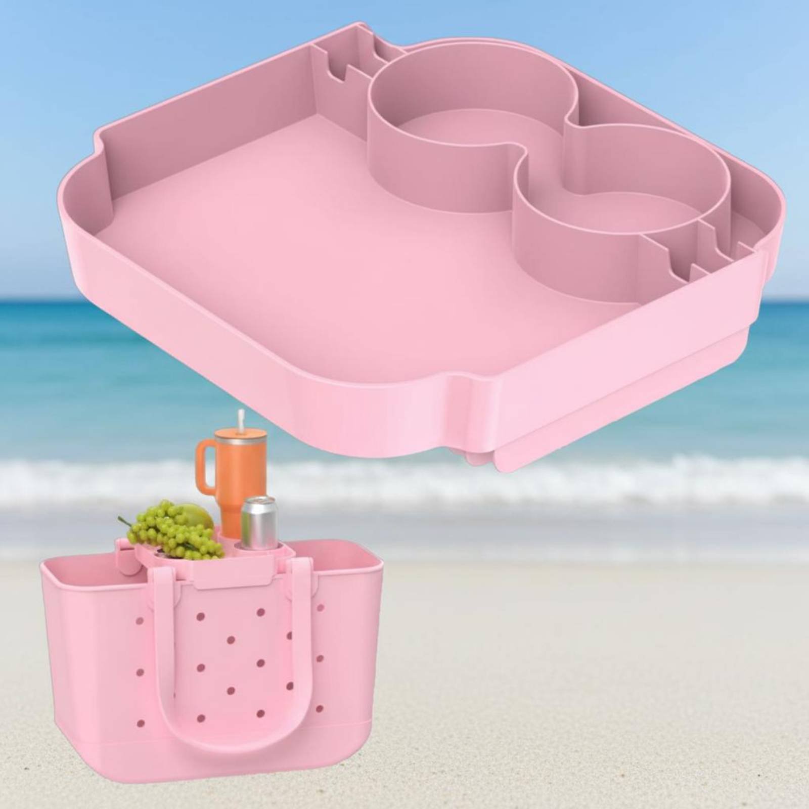 Bandeja para Bolsa de Playa, L - Tote Bag Beach reseña y precio