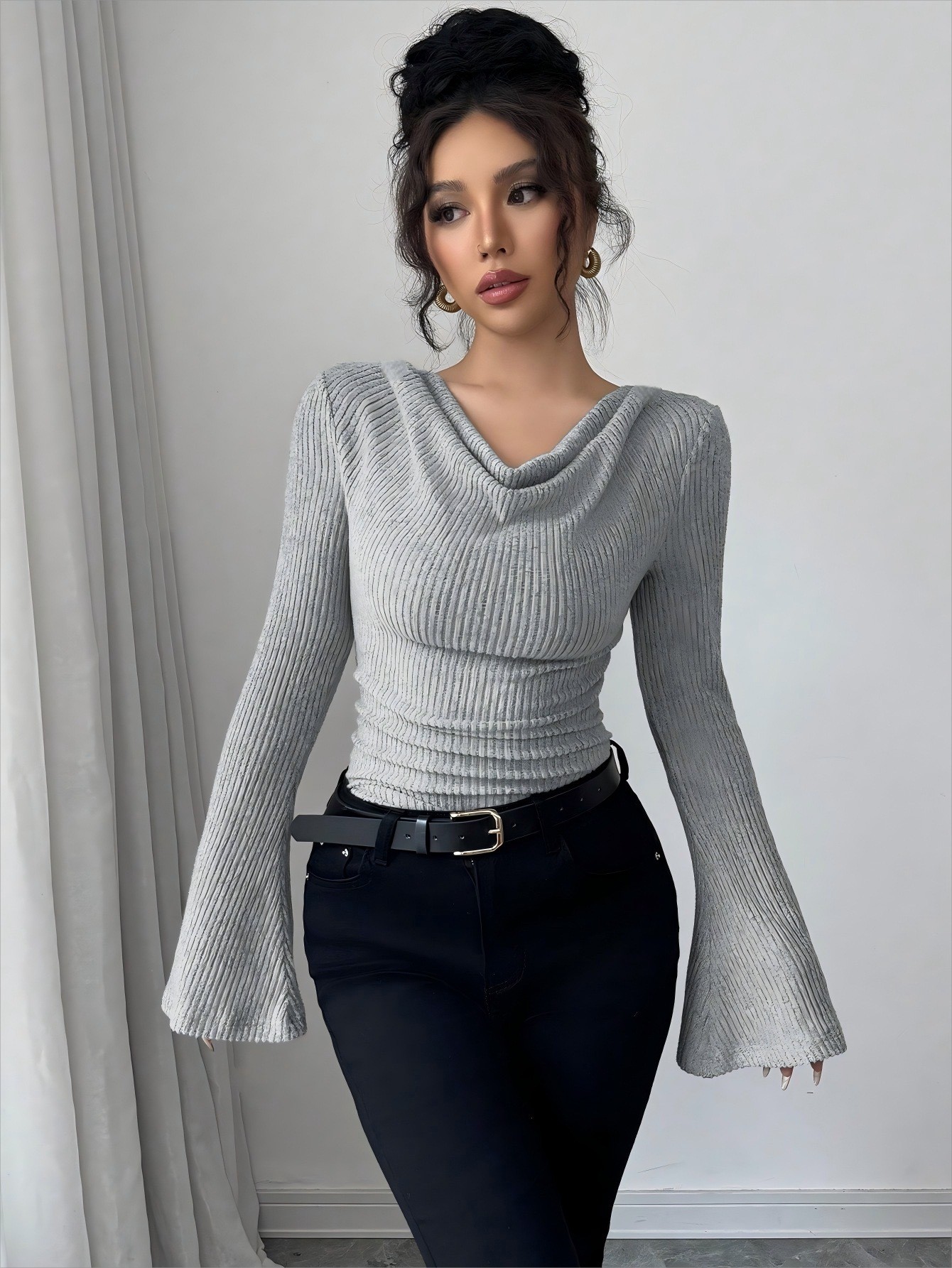 Blusa de mujer con hombros des - Blouse Off Shoulder reseña y precio