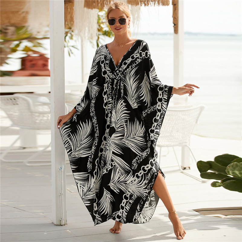 Vestido de playa caftán de ala - Cover Up Kaftan reseña y precio